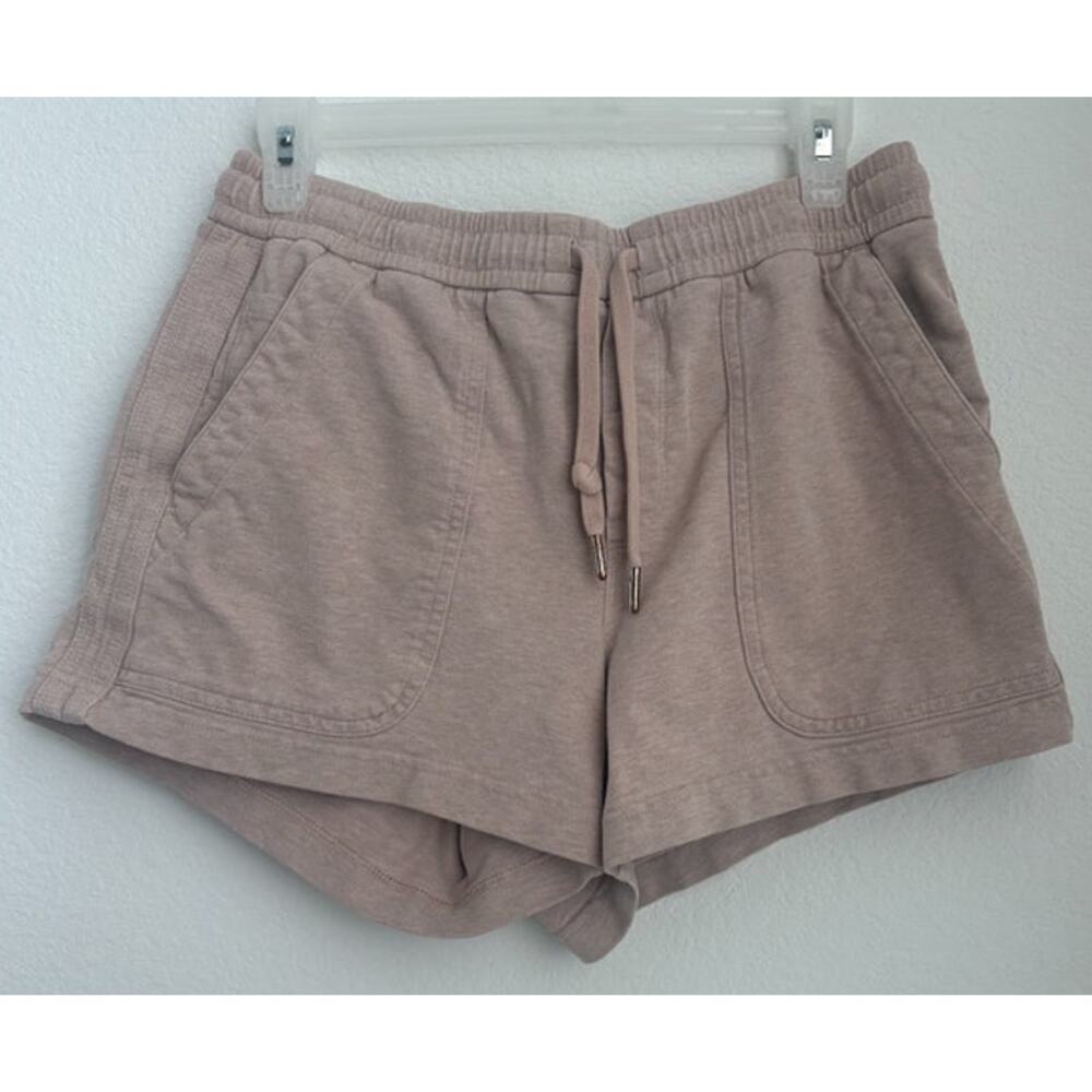 Womens. Athleta Farallon Heathered Short-Mocha Latte Size 8 - Picture 2 of 6